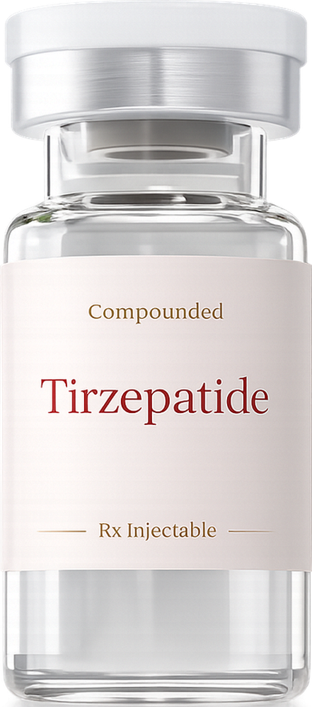 HealFast compounded tirzepatide vial